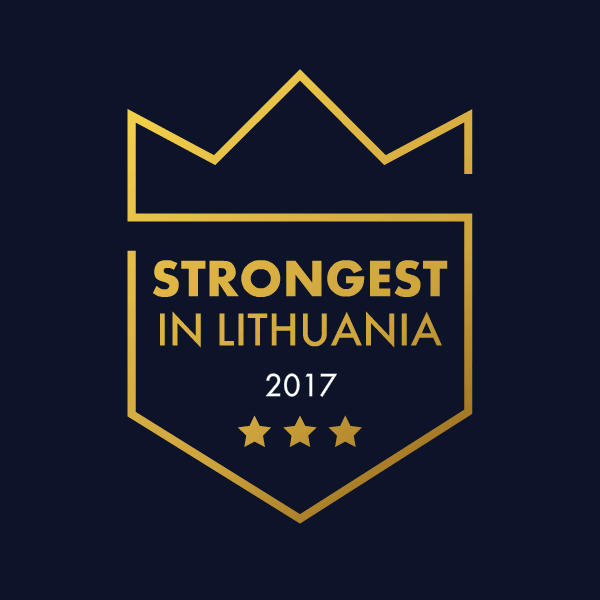 Stipriausi Lietuvoje 2017 m.